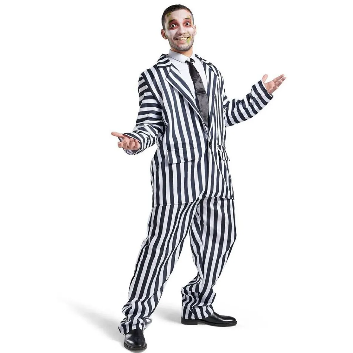 Déguisement adulte zombie veste, pantalon et cravate-Gifi