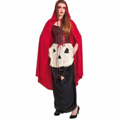 Déguisement chaperon rouge robe et cape Halloween taille M-Gifi