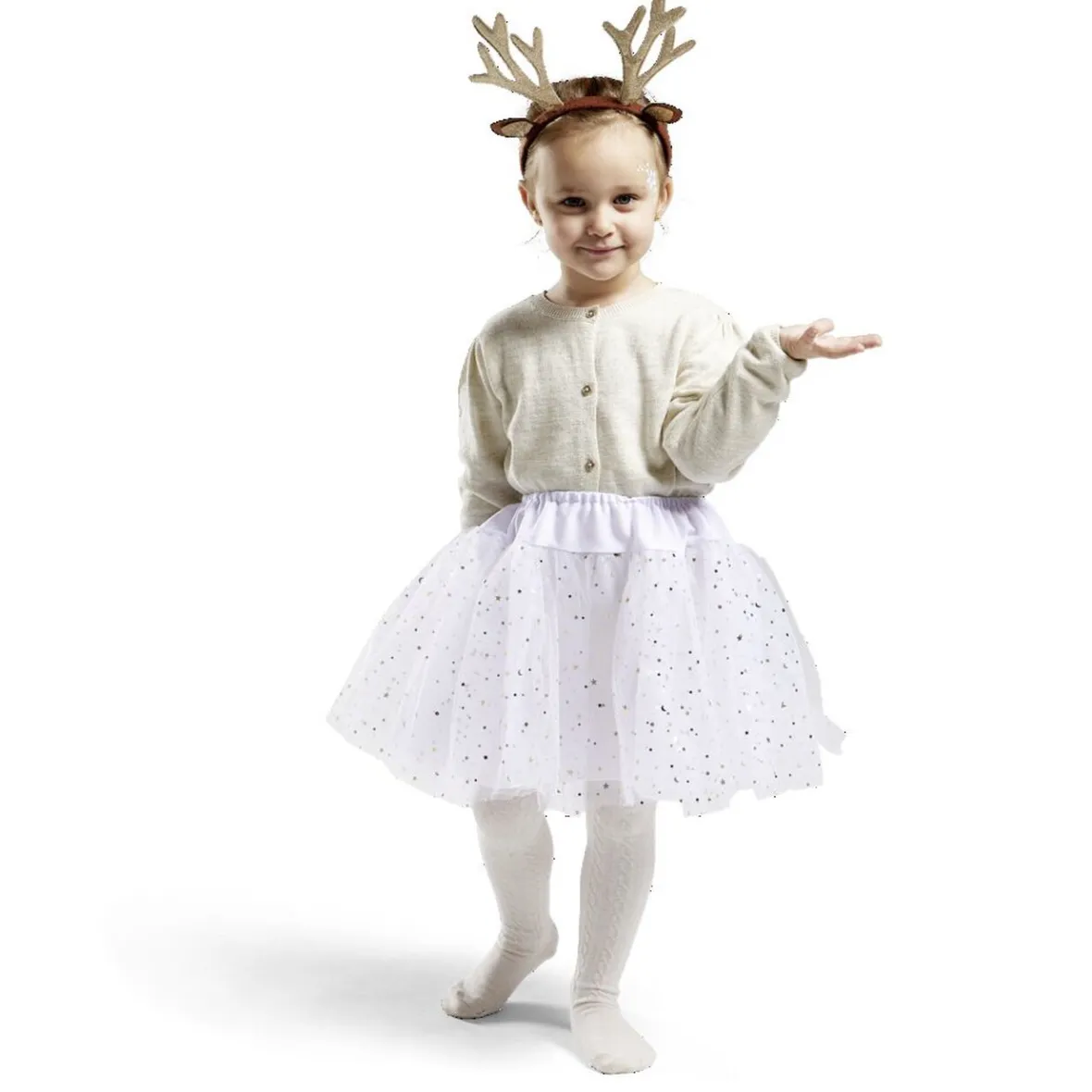 Déguisement de Noël enfant serre-tête et tutu-Gifi Hot