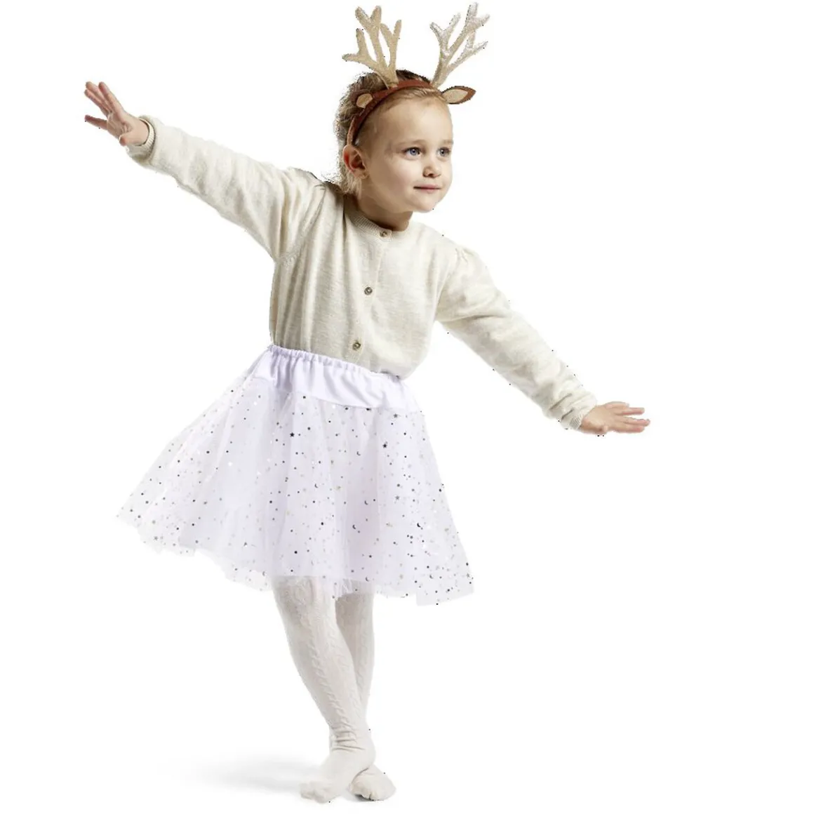 Déguisement de Noël enfant serre-tête et tutu-Gifi Hot