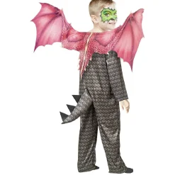 Déguisement enfant ailes de Dragon Halloween rouge-Gifi Online