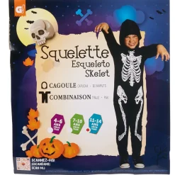 Déguisement enfant combinaison squelette 11/14 ans-Gifi