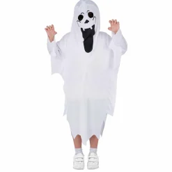 Déguisement enfant fantôme Halloween 4/6 ans-Gifi New