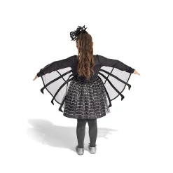 Déguisement enfant Halloween araignée robe noir et blanc 11/14 ans-Gifi Clearance