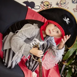 Déguisement enfant Halloween costume pirate zombie 7/10 ans-Gifi Online
