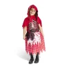 Déguisement enfant Halloween chaperon rouge gothique 7/10 ans-Gifi Hot