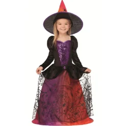 Déguisement enfant Halloween sorcière 4/6 ans-Gifi Outlet
