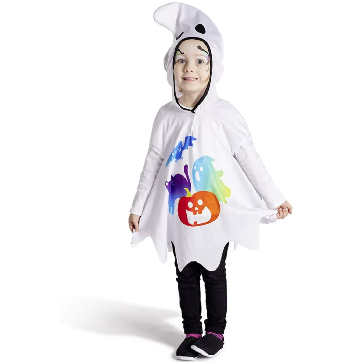 Déguisement enfant Halloween fantôme cape 3/4ans-Gifi Discount