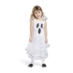 Déguisement enfant Halloween fantôme robe 3/4ans-Gifi Outlet