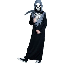 Déguisement enfant squelette des ténèbres Halloween 11-14 A-Gifi Online