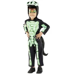 Déguisement enfant squelette dinosaure Halloween 4 à 6 ans-Gifi Sale