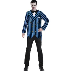 Déguisement homme Gomez Addams Halloween taille L-Gifi Best
