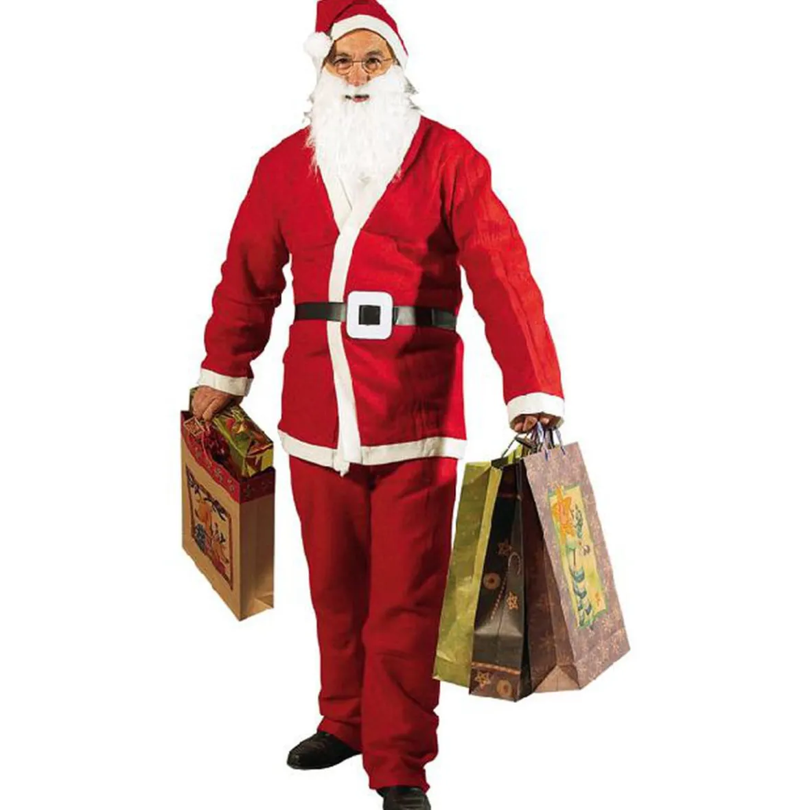 Déguisement Père Noël homme Taille unique-Gifi Hot