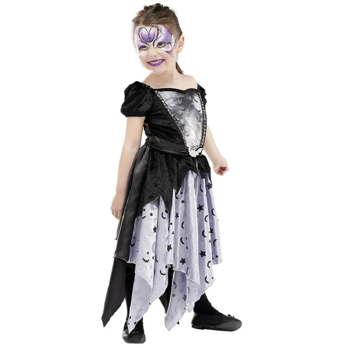 Déguisement reine des sorcières Halloween 4 à 6 ans-Gifi