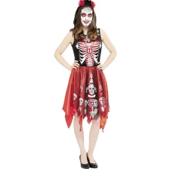 Déguisement squelette femme taille M-Gifi Sale