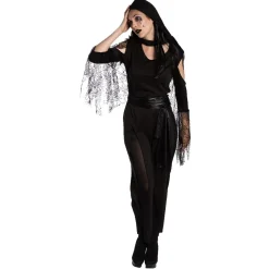 Déguisement veuve noire femme Halloween taille L-Gifi Online