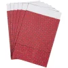 Enveloppe cadeau papier Noël traditionnel rouge x6 - 20x8xH28cm-Gifi Sale