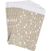 Enveloppe cadeau papier Noël motif sapin x6 - 20x8xH28cm-Gifi Clearance