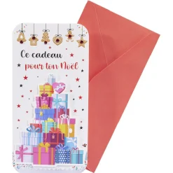 Enveloppe cadeau porte-billets-Gifi New