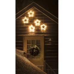 Etoile lumineuse tube blanc fixe-Gifi Best