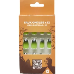 Faux ongles en plastique x12-Gifi Hot