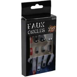 Faux ongles motif Halloween x12-Gifi Discount