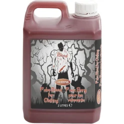 Faux sang en bidon de 2L Halloween-Gifi Outlet