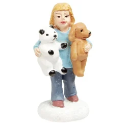 Figurine de Noël Enfant pour village miniature-Gifi Hot