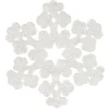 Flocon de Noël blanc à suspendre-Gifi Discount