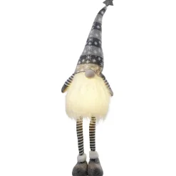 Gnome à poser lumineux grand modèle H34 cm-Gifi Online