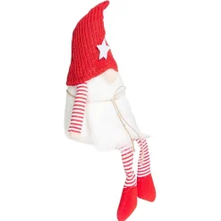 Gnome de Noël à poser avec jambes tombantes H40cm-Gifi Clearance