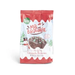 Gâteau brownie chocolat belge Noël sachet individuel 200gr-Gifi Online