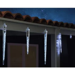 Guirlande de glace 10 stalactites lumineux-Gifi New