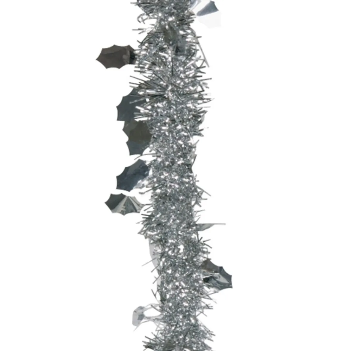 Guirlande de Noël argentée 2 m-Gifi Discount