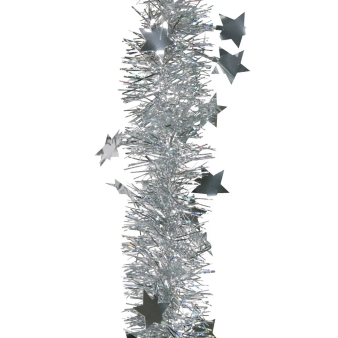 Guirlande de Noël argentée 3 m-Gifi Discount