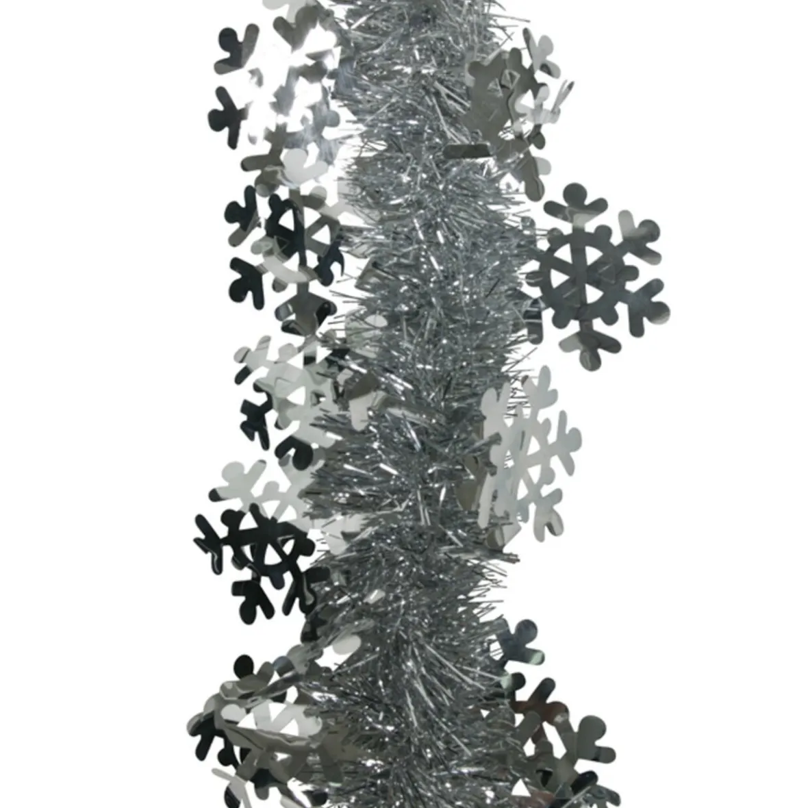 Guirlande de Noël argentée 2,7 m-Gifi Discount