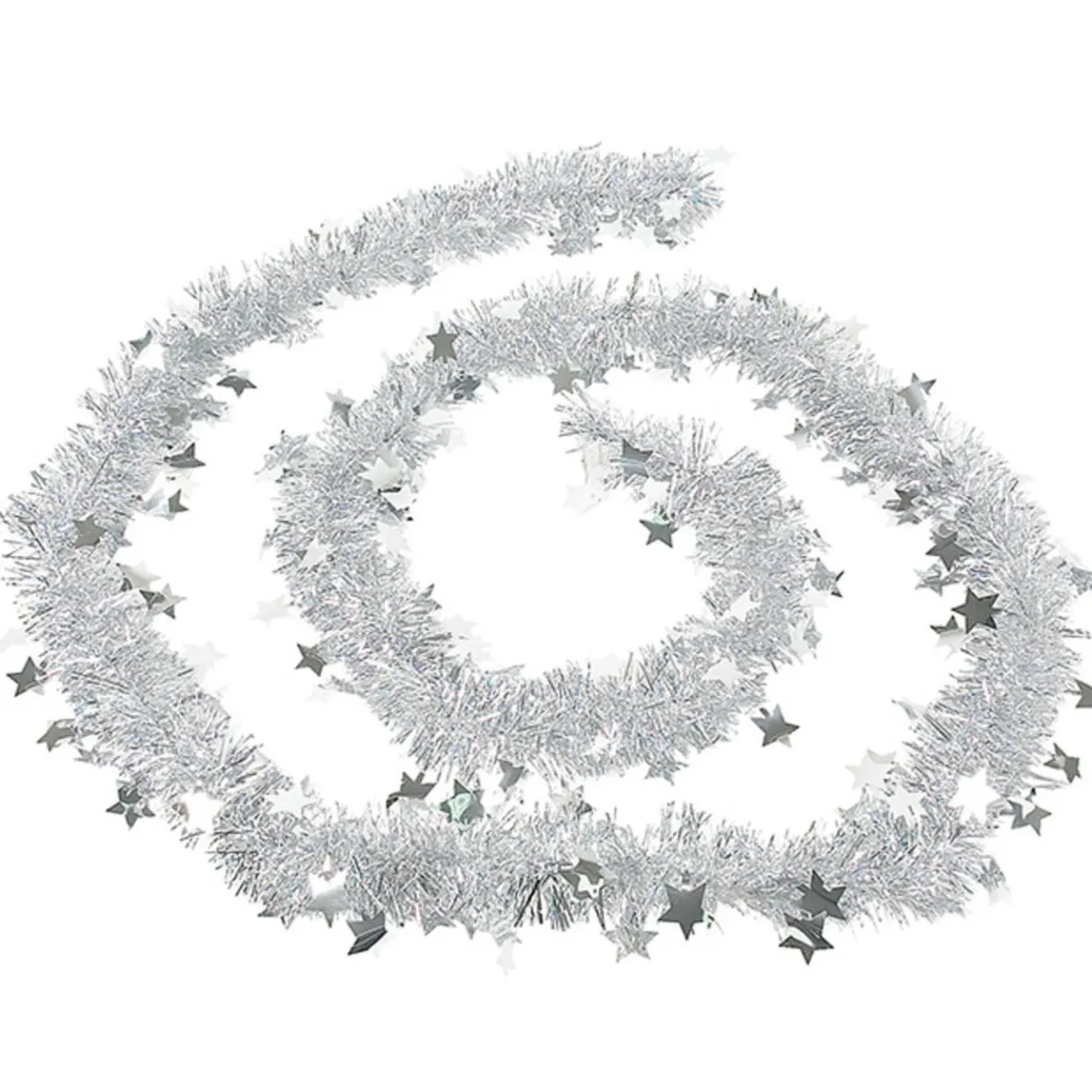 Guirlande de Noël argentée 2 m-Gifi New