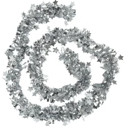 Guirlande de Noël argentée 2 m-Gifi Online