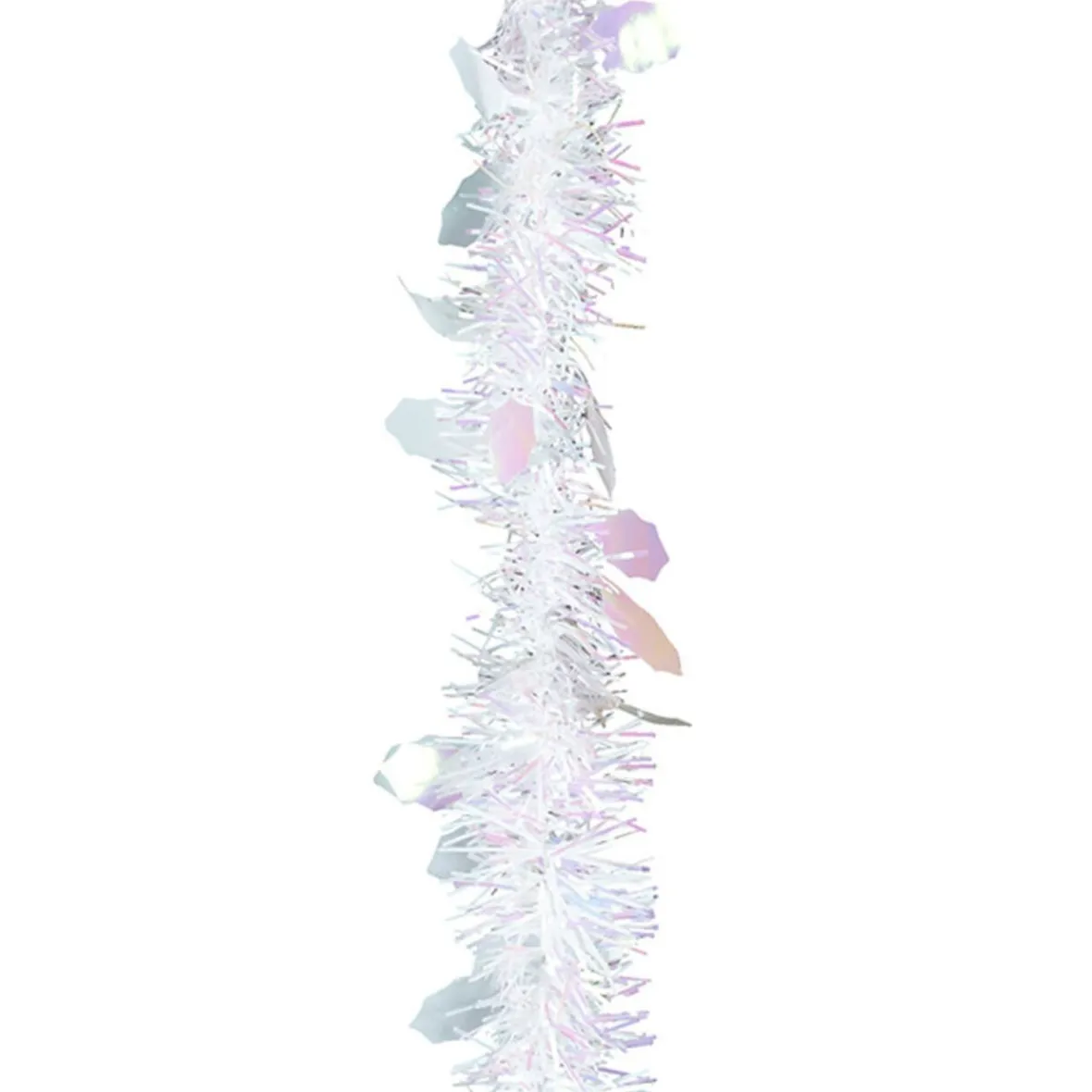 Guirlande de Noël blanche brillante 2 m-Gifi New