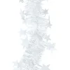Guirlande de Noël blanche 2 m-Gifi Outlet