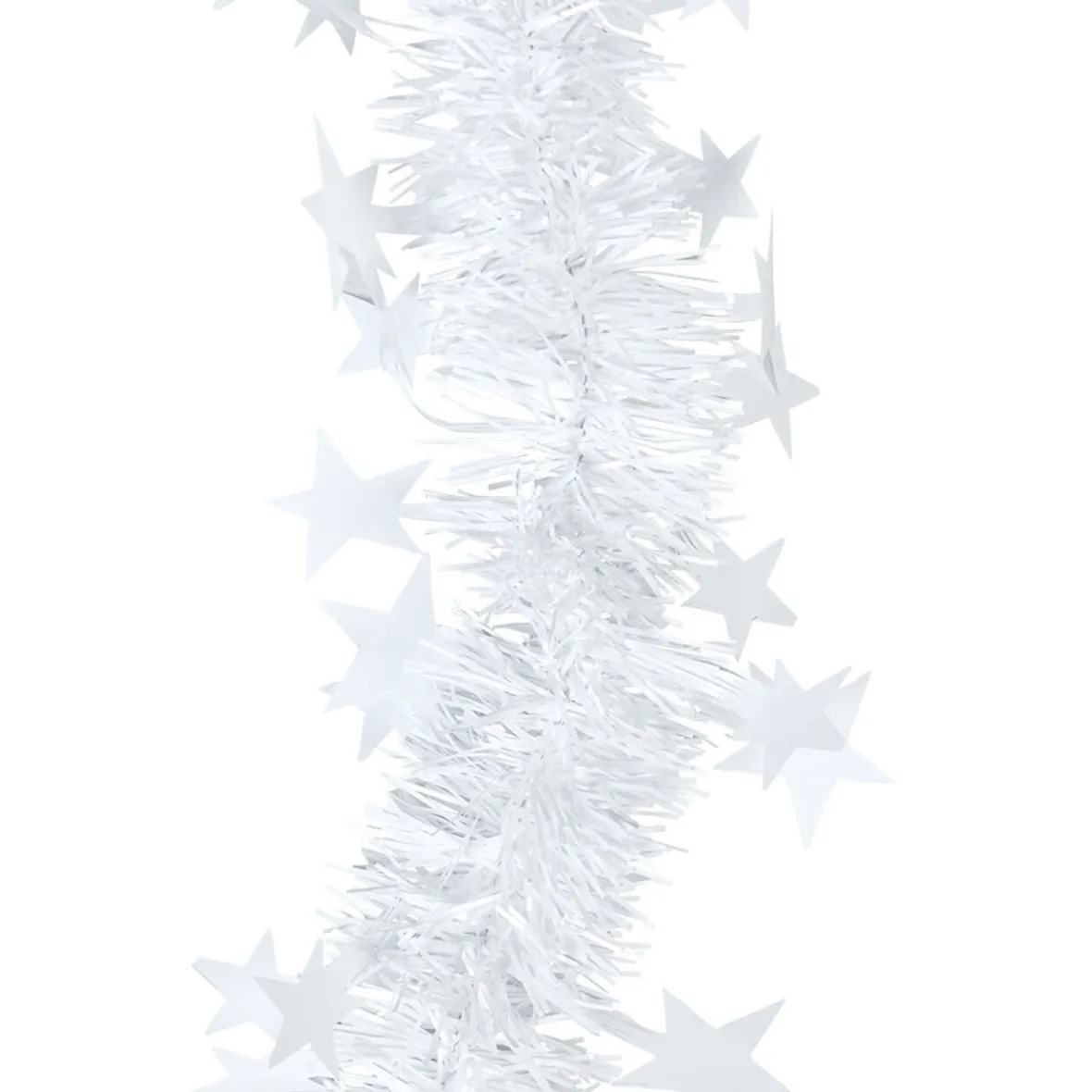 Guirlande de Noël blanche 2 m-Gifi Outlet