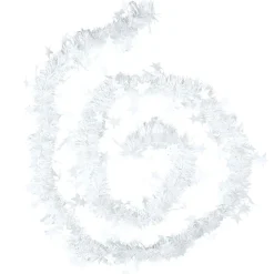 Guirlande de Noël blanche 2 m-Gifi Outlet
