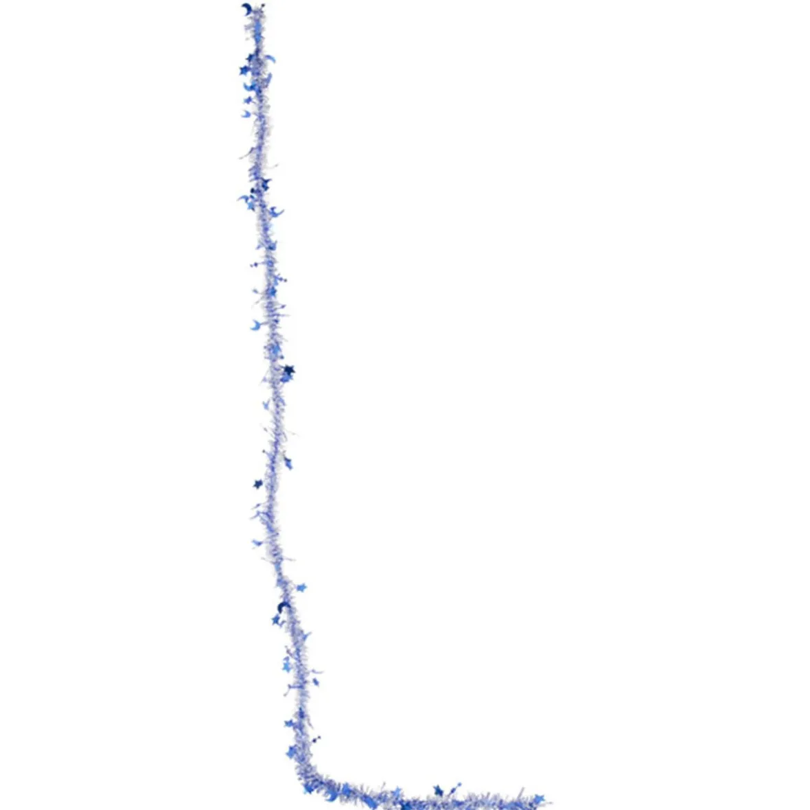 Guirlande de Noël bleue blanche 2 m-Gifi Discount