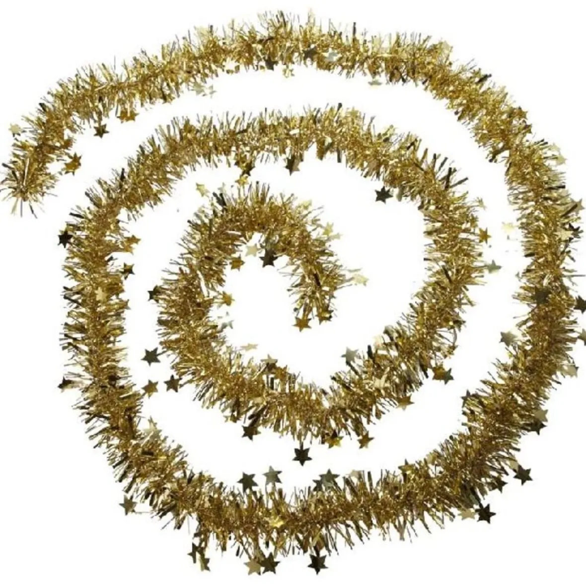 Guirlande de Noël dorée 4 m-Gifi Clearance