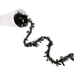 Guirlande de Noël noire 2 m-Gifi Hot