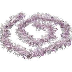 Guirlande de Noël rose 2 m-Gifi