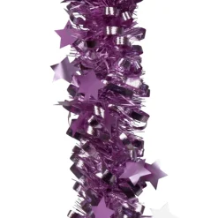 Guirlande de Noël rose 2 m-Gifi New