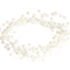 Guirlande de perles ivoires 3 m-Gifi