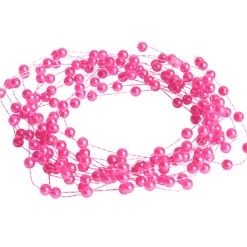 Guirlande de perles roses fuchsia 3 m-Gifi Hot