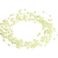 Guirlande de perles vertes anis 3 m-Gifi Clearance